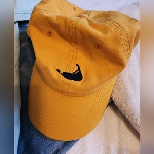 Rare Very Hard to find Orange Nanatucket Dad Baseball Hat Champion Cap